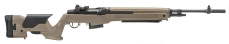 Springfield Armory MP9220 M1A Loaded Precision 308 Win 10+1 22" National Match Carbon Steel Barrel Black Parkerized Rec Flat Dark Earth Archangel Precision with Adjustable LOP & Comb Stock Right Hand