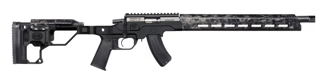 Christensen Arms 8011202001 MPR 22 LR 10+1 18" Carbon Fiber Match Grade Threaded Barrel, Black Nitride Picatinny Rail Receiver, M-LOK Handguards, Black Anodized Adj w/MagneLock Technology Stock, Blac
