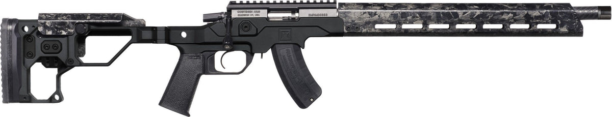 Christensen Arms 8011202002 MPR 22 LR 10+1 20" Carbon Fiber Match Grade Threaded Barrel, Black Nitride Picatinny Rail Receiver, M-LOK Handguards, Black Anodized Adj w/MagneLock Technology Stock, Blac
