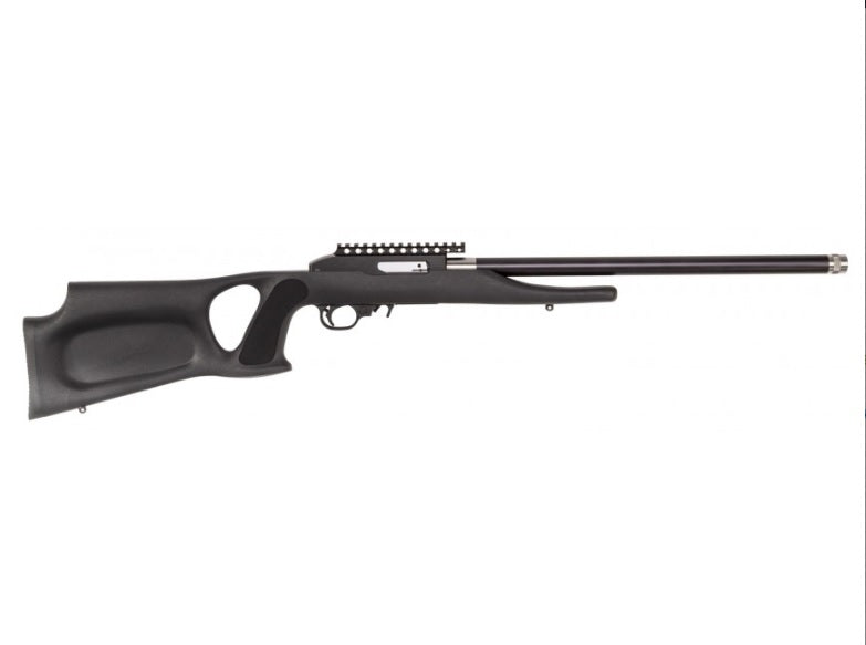 Magnum Research SSAT22G Magnum Lite SwitchBolt Full Size 22 LR 10+1 17" Black Carbon Steel/Threaded Barrel, Black w/Integral Scope Base Receiver, Black Fixed Thumbhole Stock, Right Hand