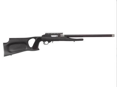 Magnum Research SSAT22G Magnum Lite SwitchBolt Full Size 22 LR 10+1 17" Black Carbon Steel/Threaded Barrel, Black w/Integral Scope Base Receiver, Black Fixed Thumbhole Stock, Right Hand