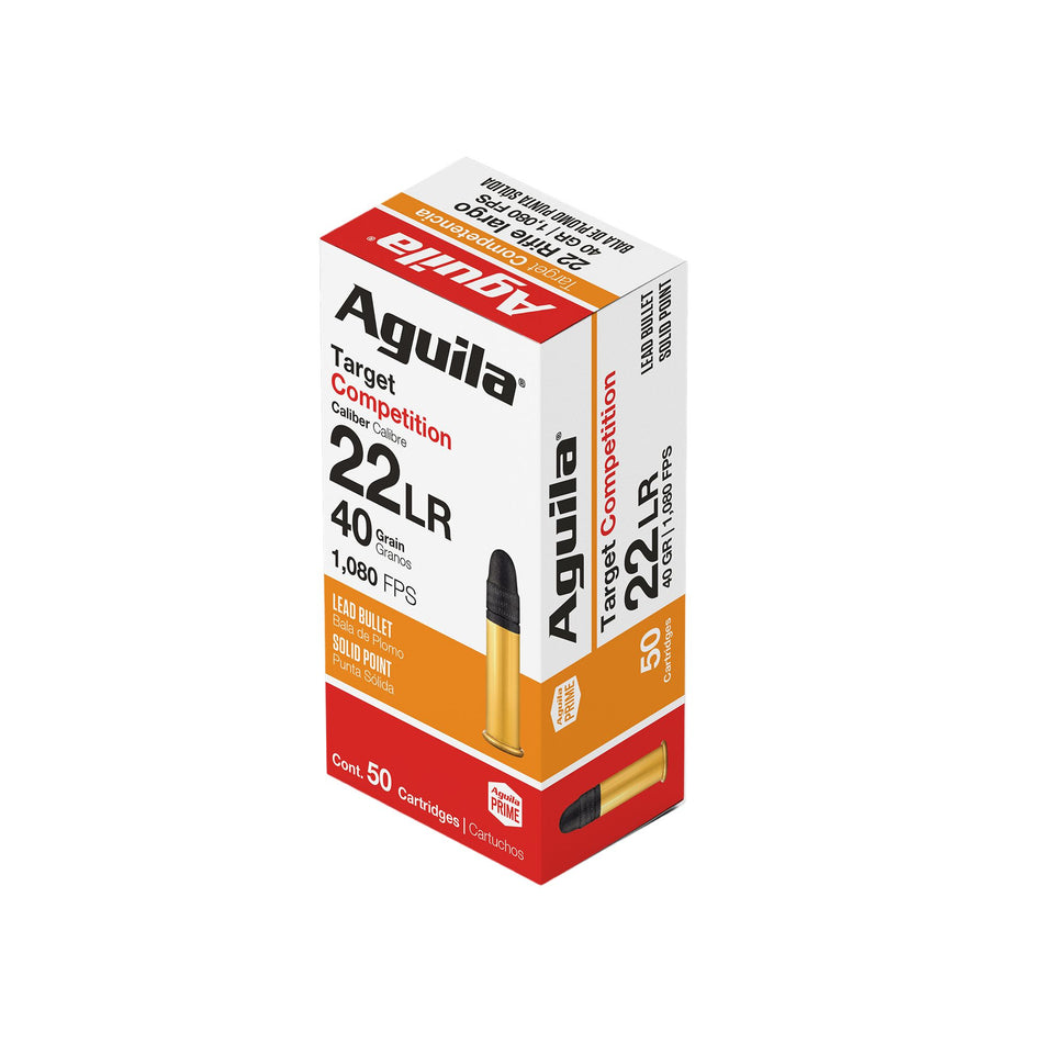 Aguila .22 LR Lead Soft Point Target And Competition  40 Grain