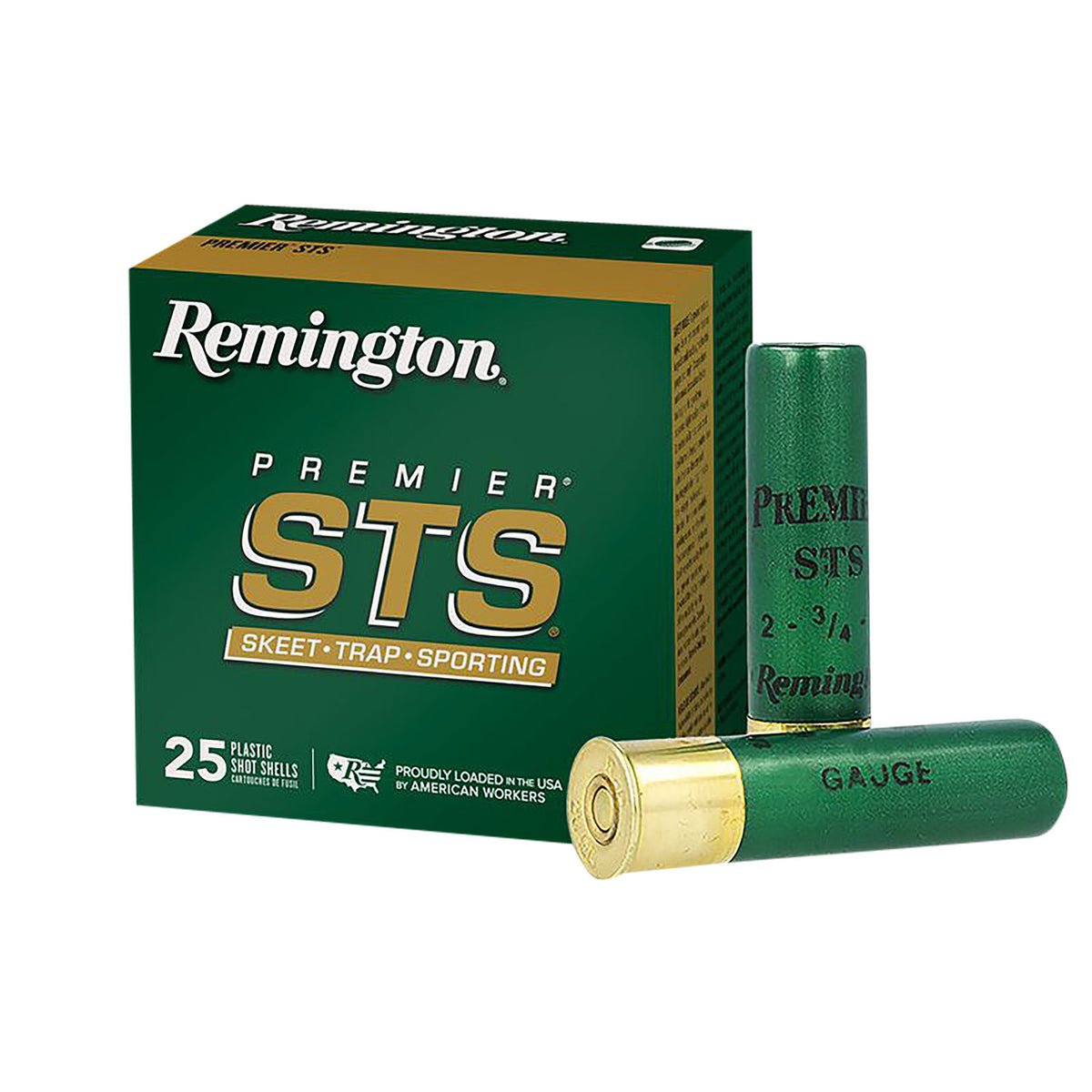 Remington 12 Gauge Shotgun Ammo Premier STS 2.75 in 1 oz #8