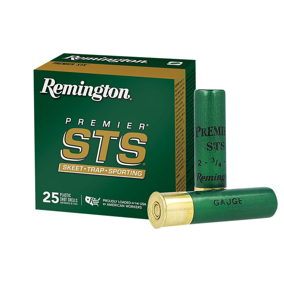 Remington 12 Gauge Shotgun Ammo Premier STS 2.75 in 1 oz #8