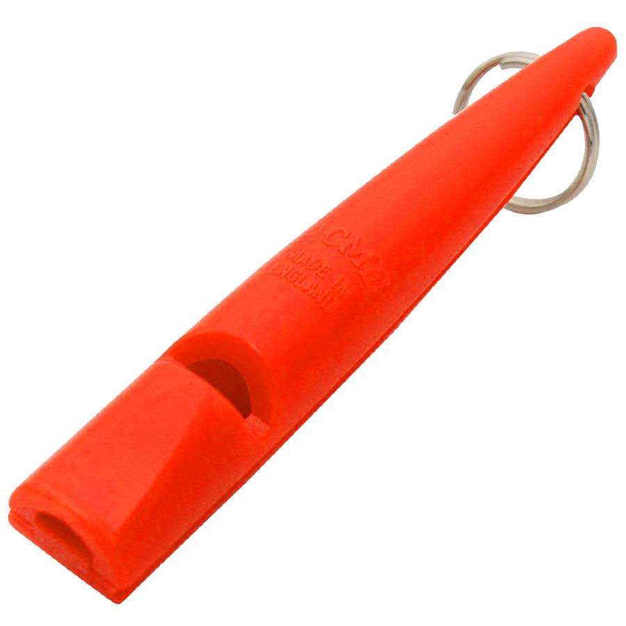 Omnipet Acme High-Pitch Orange Plastic Dog Whistle