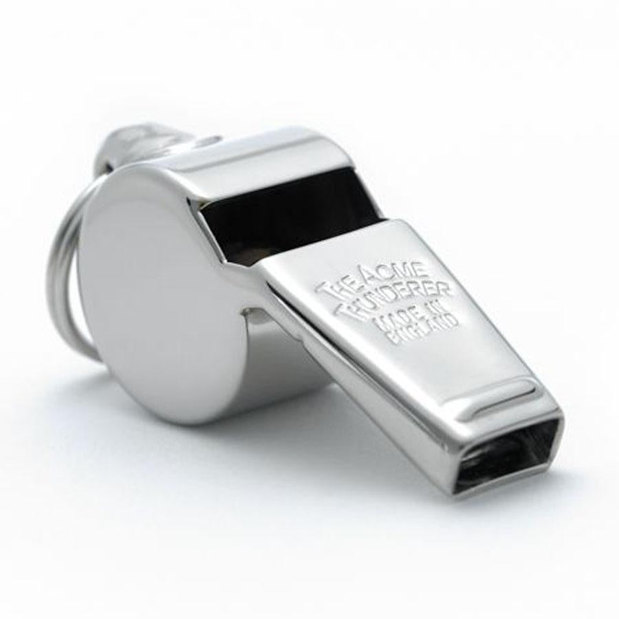 Omnipet Acme Thunderer Medium Pitch Brass Whistle 114dBA