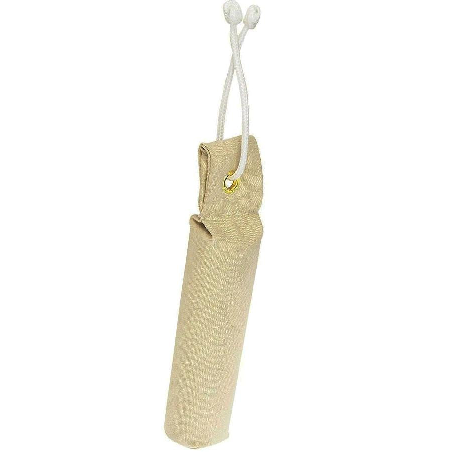 Omnipet 2" x 9" White Canvas Puppy Retrieval Dummy