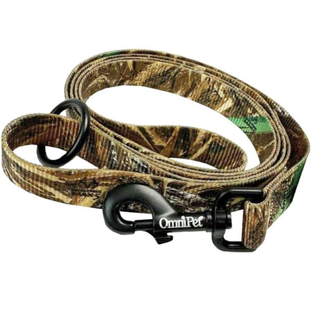 Omnipet Realtree Max 5 Camo Nylon Dog Lead 1 Inch x 6 Feet