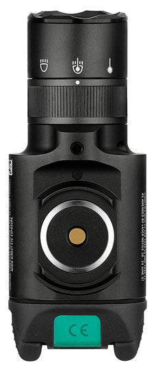 Olightstore Baldr Pro R Black 300/500/1350 Lumens Weapon Light Green Laser Rechargeable