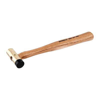 Premium 3/4" Gunsmith Brass Hammer with Delrin Tip