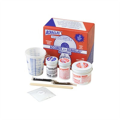 Acraglas 2 Gun Stock Bedding Kit