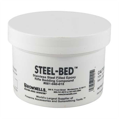 Steel Bedding Kit for Firearm Stocks