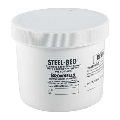 Steel Bed Rifle Stock Gunsmithing Kit