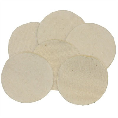 100% Cotton Flannel Heavy Duty Round Firearm Cleaning Patches