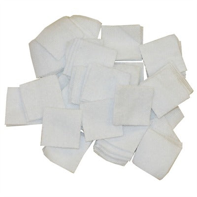 Square Flannel Gun Cleaning Patches 100% Cotton