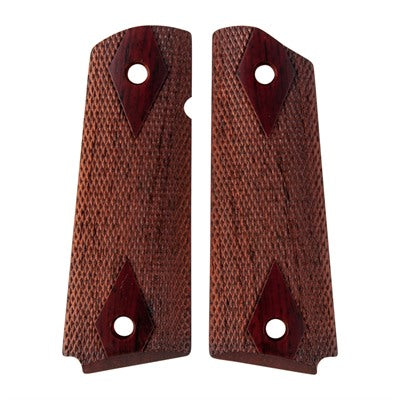 1911 Double Diamond Pattern Cocobolo Wood Grips
