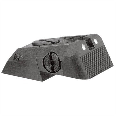 Adjustable White Dot Defensive Rear Sight for 1911