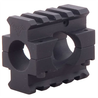 AR-15/M16 Gas Block with Integrated Accessory Rail