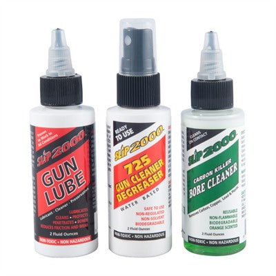 SLIP 2000 Ultimate Clean Combo 3-Pack 2oz Each Lube Carbon Killer 725
