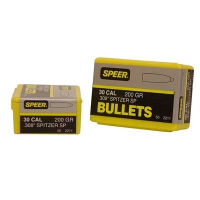 30 Cal 0.308" Hot-Cor Spitzer Bullets for Reloading