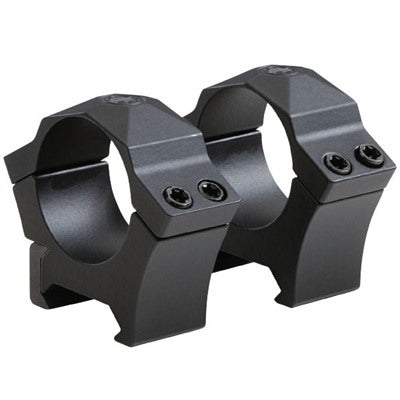 SIG Sauer Alpha Hunting Scope Rings, 1 Inch, Low, Steel, Black, 2 Rings