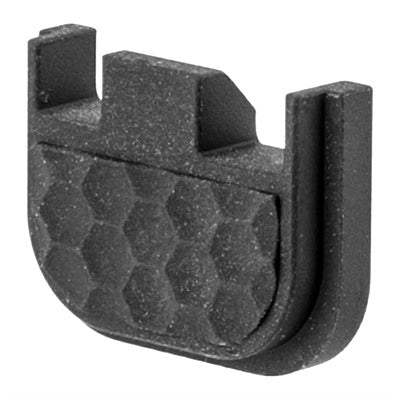 Anodized Aluminum Firearm Backplate Black