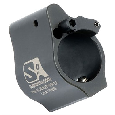Solid Adjustable Gas Block for AR-15