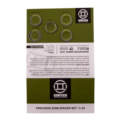 Shim Kit for Flash Suppressor Installation