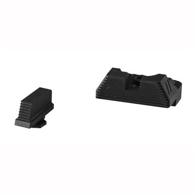 ZEV Combat V3 Sight Set Black Front .215 and Black Rear
