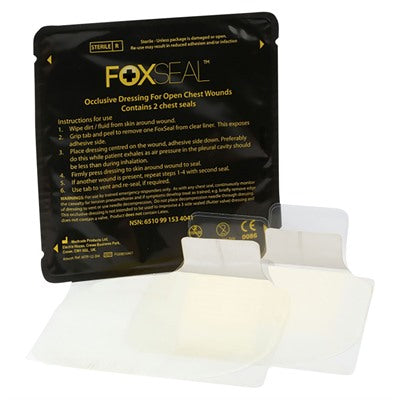 FoxSeal Chest Seal - Occlusive Wound Dressing