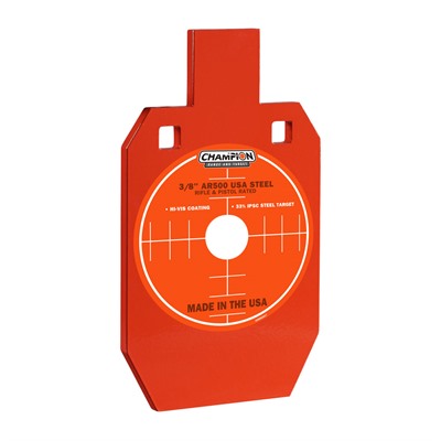 Center Mass IPSC AR500 Steel Target 3/8 Inch