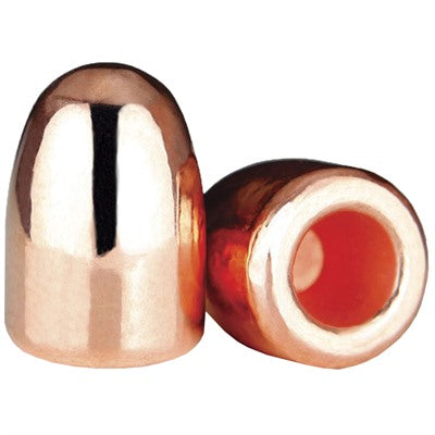 380 ACP .356" Superior Plated Hollow Base Round Nose Projectiles