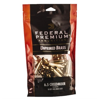 6.5 Creedmoor Unprimed Brass Cases for Reloading