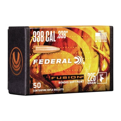 Fusion Component .338 Caliber Rifle Reloading Bullets
