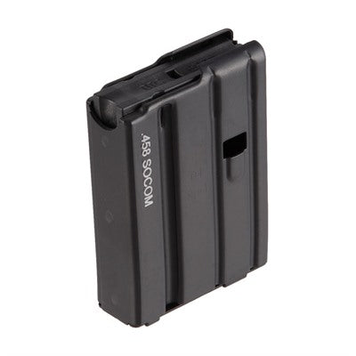 D&H Tactical AR-15 .458 SOCOM 4-Round Laser Logo Black Magazine