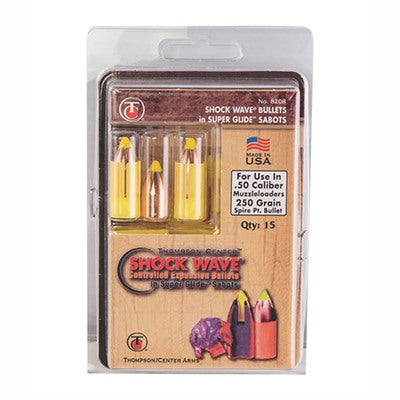 50 Caliber 250gr Super Glide Control Expansion Sabot by Shockwave