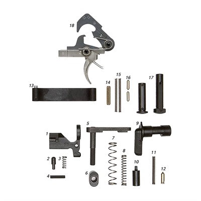 AR-15 Lower Parts Kit Including ACT Trigger