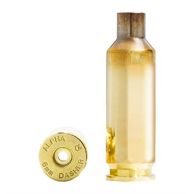 6mm Dasher Unprimed Brass Cases