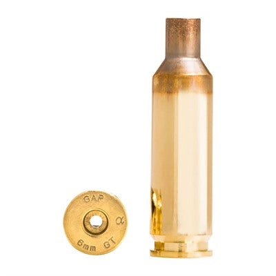 6mm GT Unprimed Brass Cases