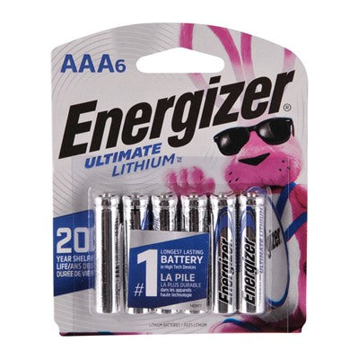 Energizer Ultimate Lithium AAA Cell Battery