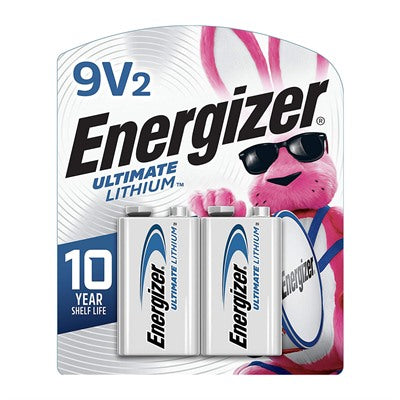 Lithium 9-Volt Ultimate Batteries