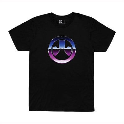 Chrome Icon Graphic Cotton T-Shirt