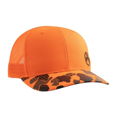 Icon Blaze Orange Snapback Trucker Hat