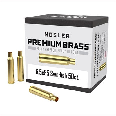 Premium Brass Cases 6.5x55 Swedish Mauser