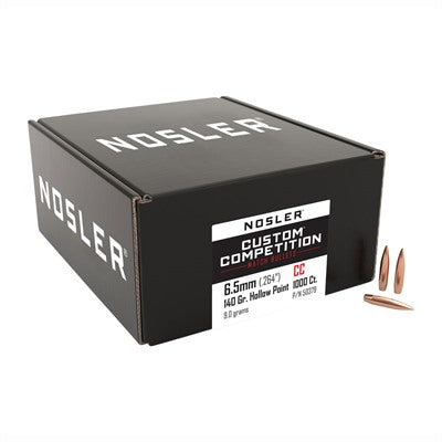 6.5mm 0.264" Custom Competition HPBT Rifle Bullets