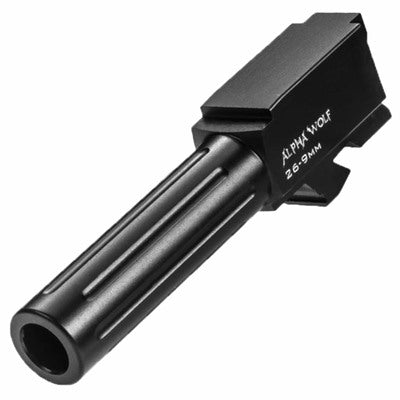 AlphaWolf 9mm Aftermarket Barrel Compatible with Glock 26