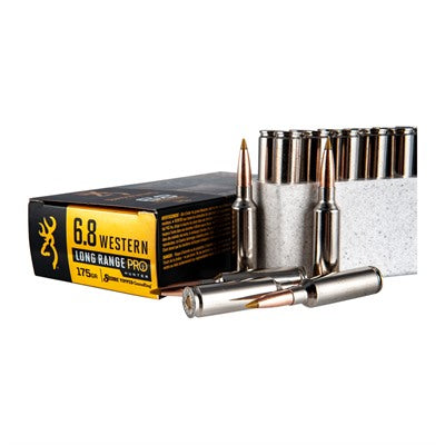 Browning 6.8 Western Long Range Pro Hunter 175 grain Sierra Tipped GameKing ammunition