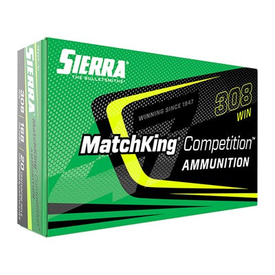 Sierra Competition Sierra MatchKing Boat Tail Hollow Point 140 Grain 6.5mm Creedmoor 2675 fps 604544669725