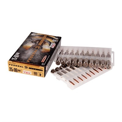 Federal Premium Barnes TSX 100 Grain .25-06 Remington 3210 fps 604544647808