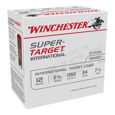 Winchester TRGT213507 Super-Target Light Target 12 Gauge 2.75" 7/8oz 7.5 Shot 1350 fps 020892025264